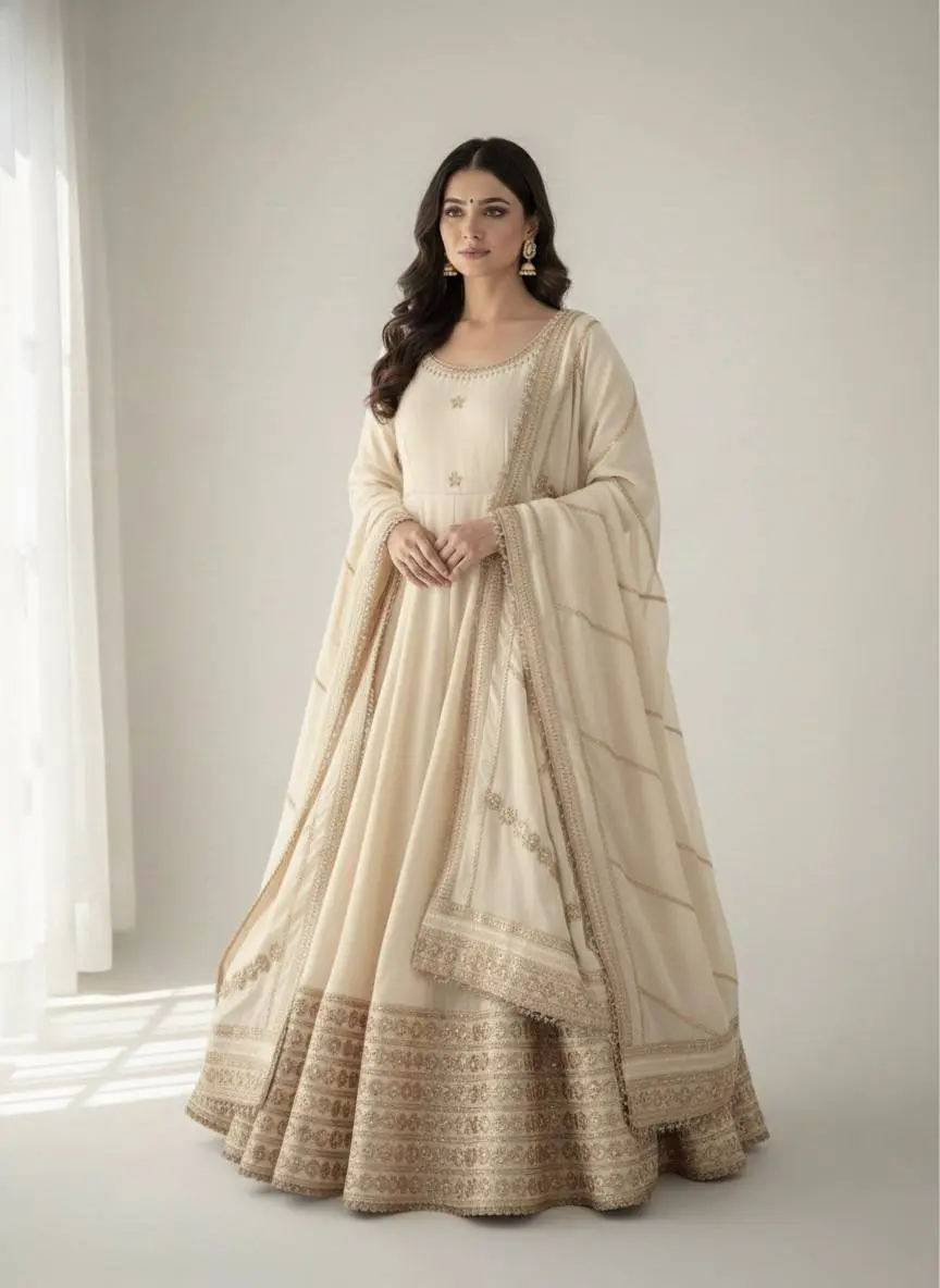 WMN 4702 Chanderi Floral Printed Co Ord Set Women