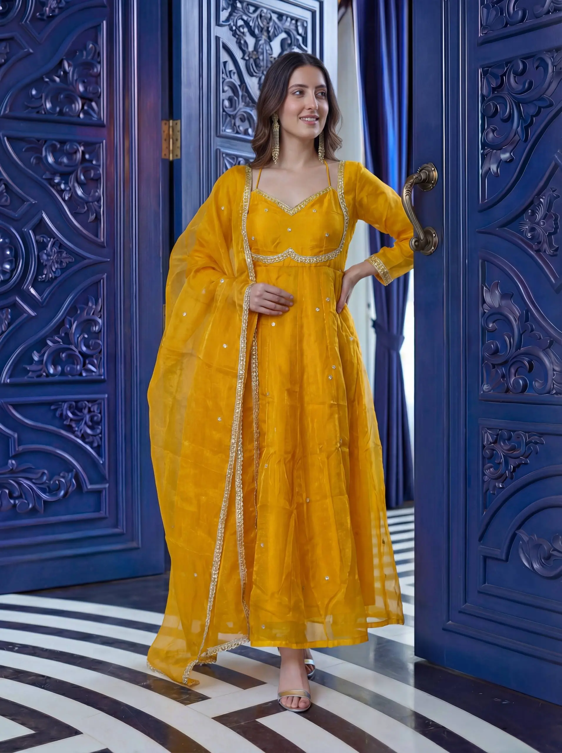 DKT 5153 Fancy Gown party Wear Collection