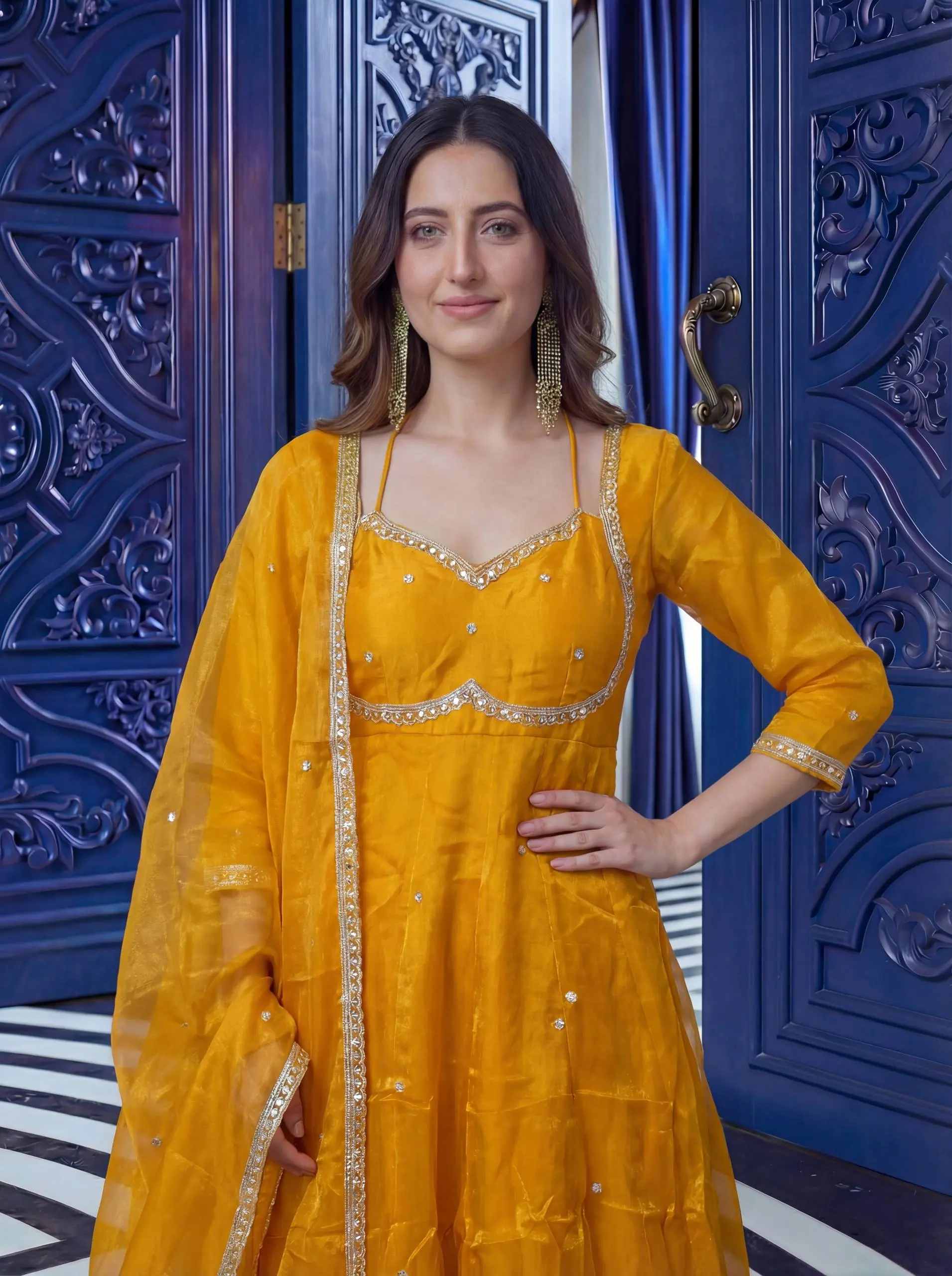 DKT 5153 Fancy Gown party Wear Collection