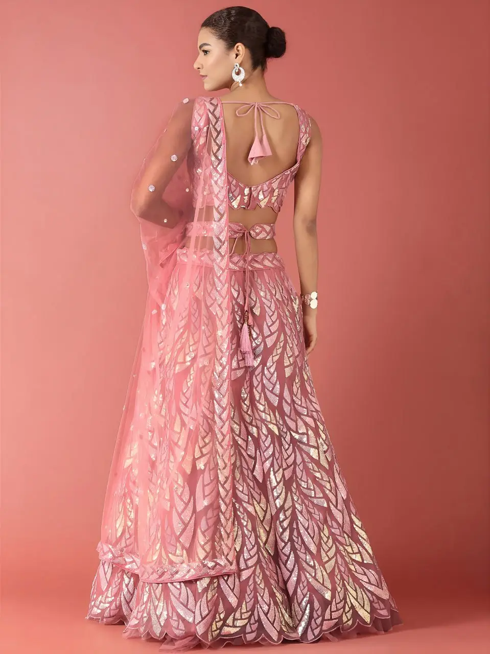 Zeel 15101 Pink Soft Net Wending Lehenga Choli Tradition Collection