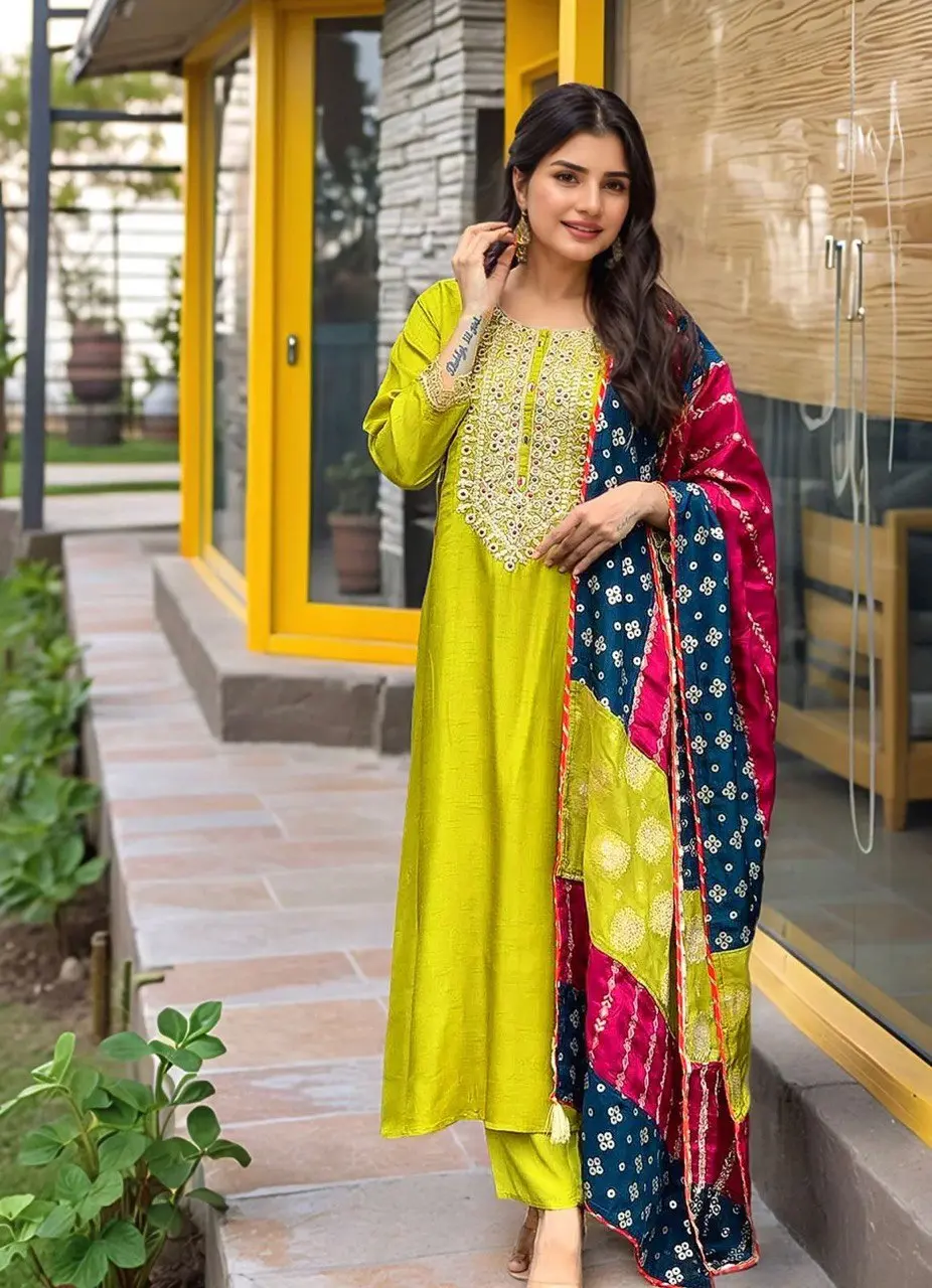 Beauty 1140 Roman Silk A Line Kurti Salwar Set Online Collection
